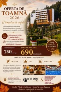 OFERTĂ DE TOAMNĂ 2026 OFERTĂ DE TOAMNĂ 2026